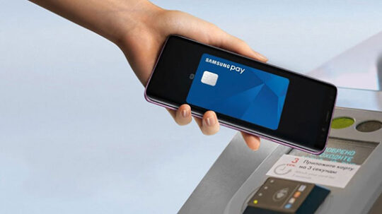 Оплата проезда в метро через приложение Samsung Pay